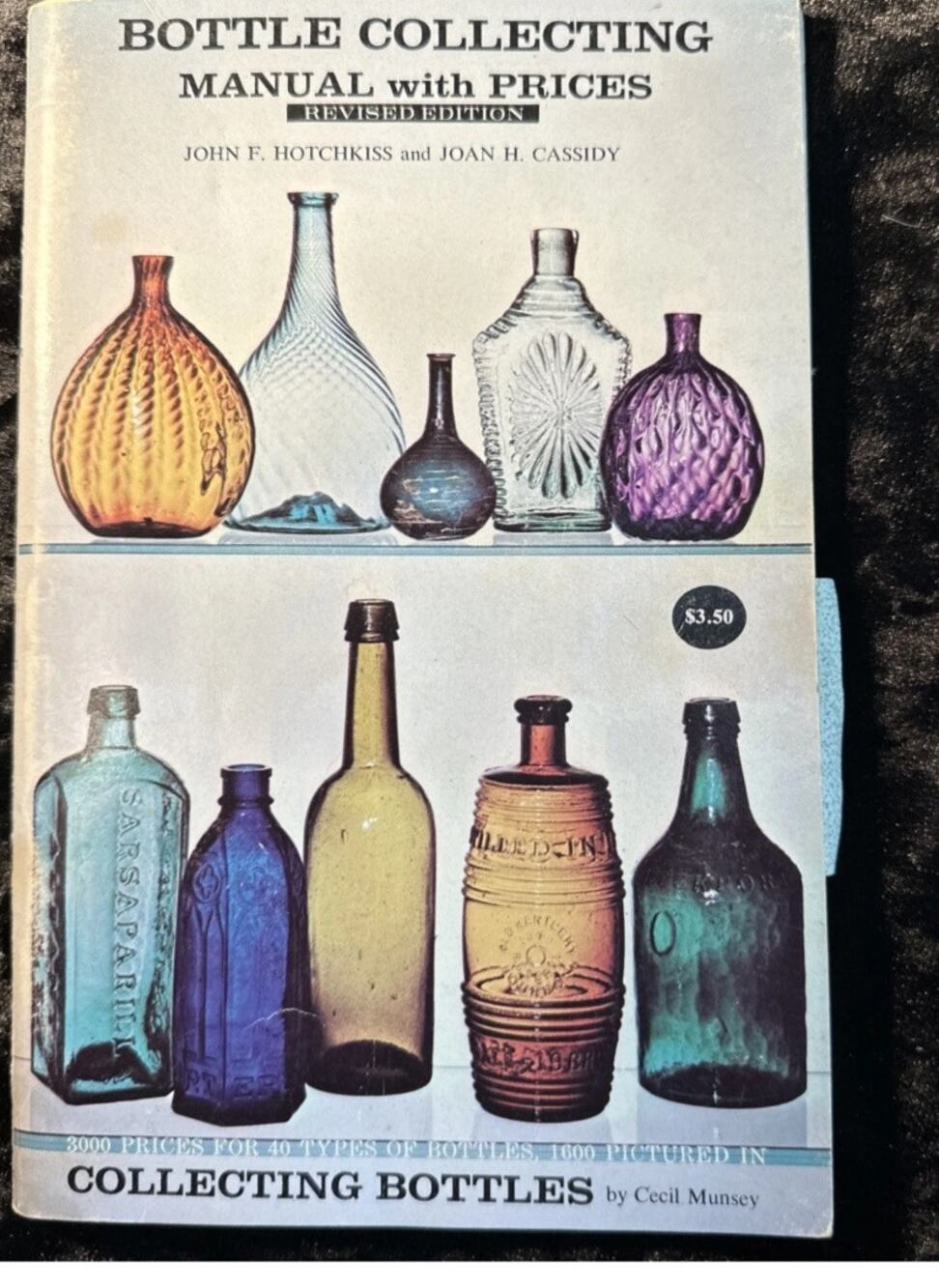 Vintage October 1974 Bottle Collecting Manual With Prices